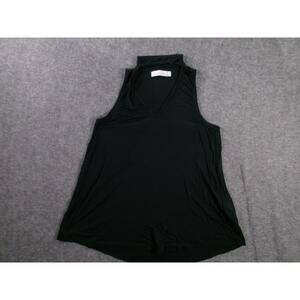 Abercrombie Fitch Top Women Small Black Minimalist Chic Base Layer Capsule Prep